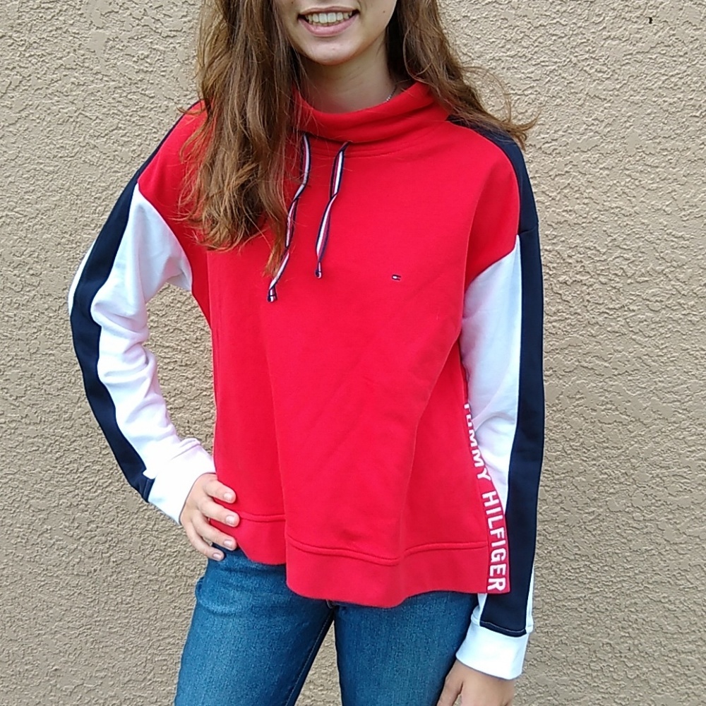 Tommy hilfiger sweatshirt cropped - Picture 1 of 8